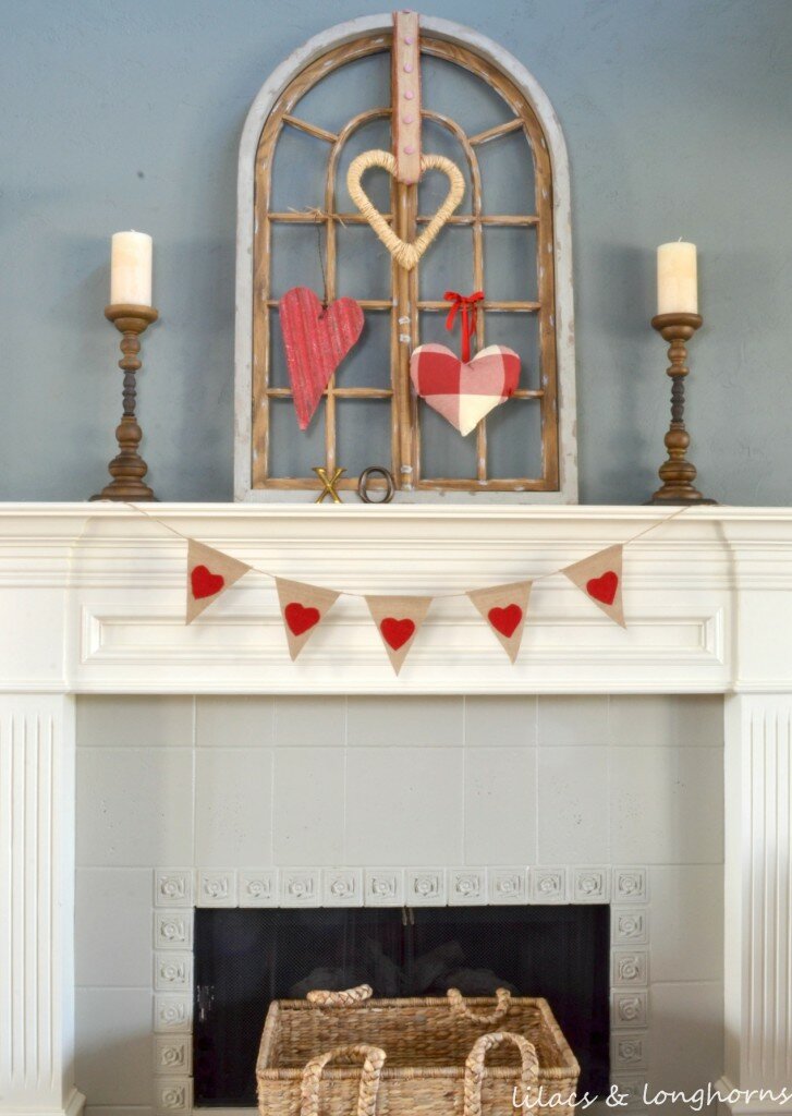 valentine's day mantel_2