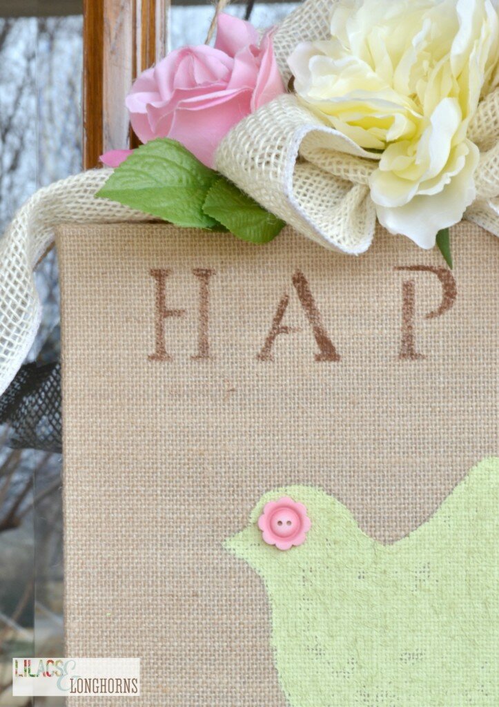 burlap canvas art_2