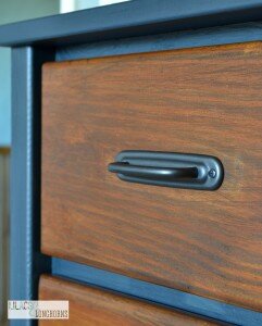 drawer with pulls