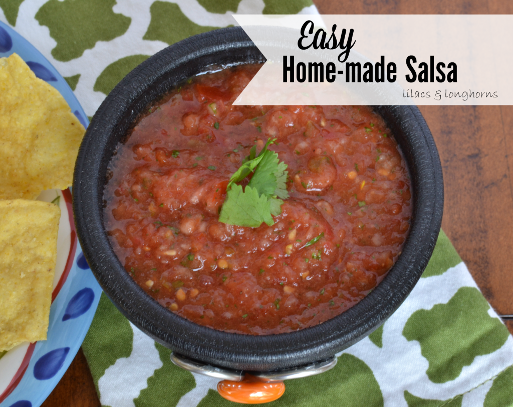 easy home-made salsa