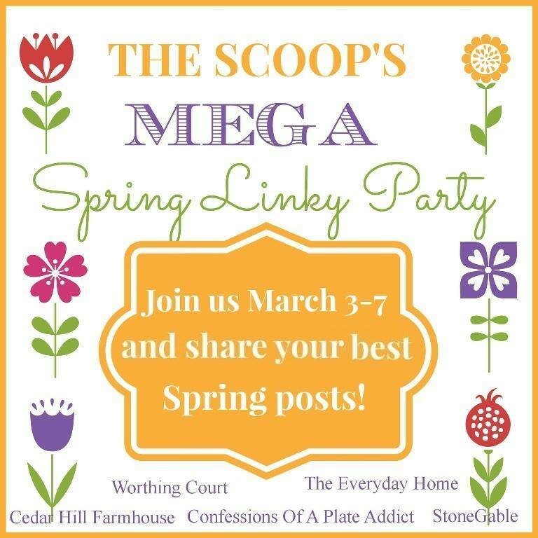 spring link party button