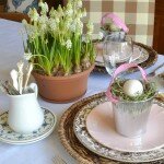 spring tablescape