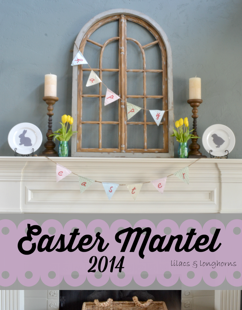 Easter mantel