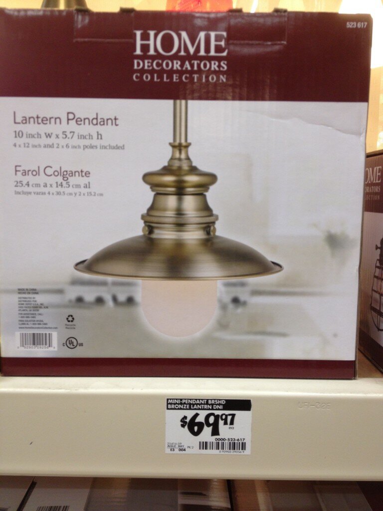 Lighting at Home Depot