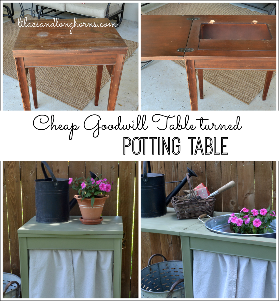 potting table