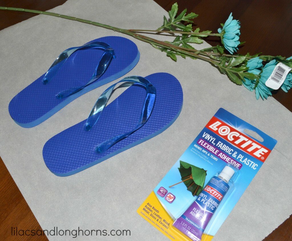 DIY flip flops