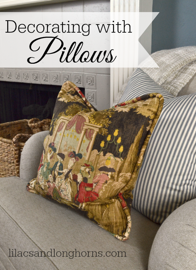 decorating with pillows