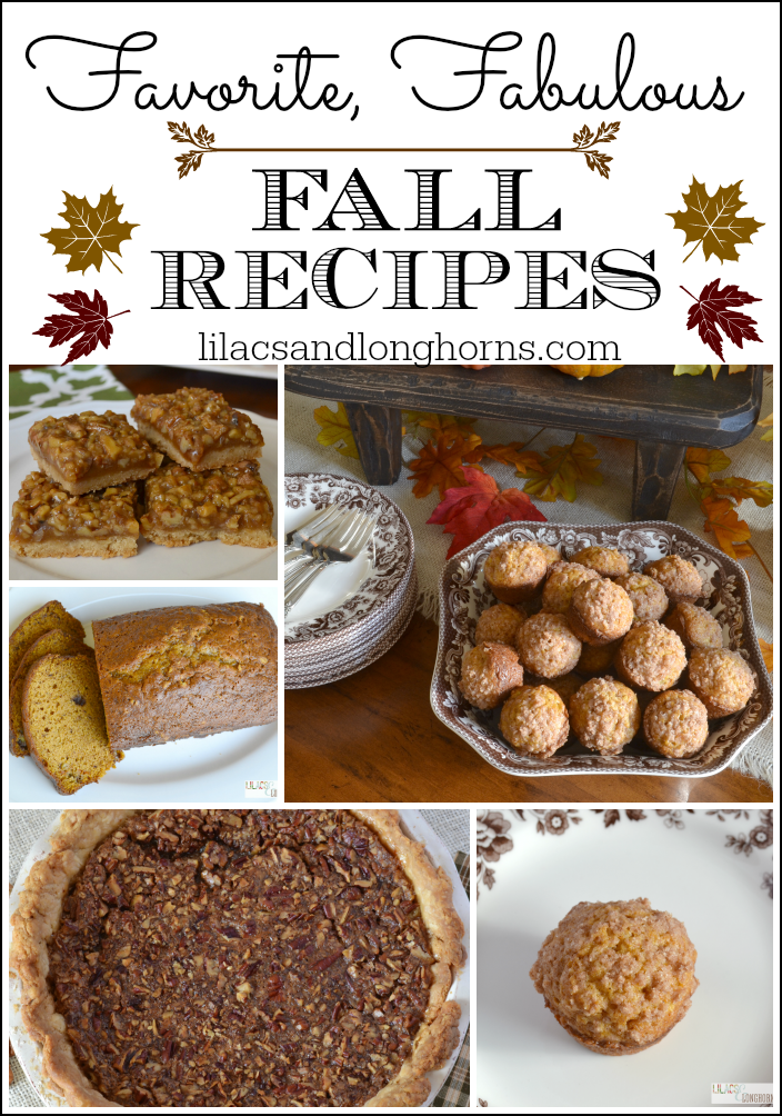 favorite fall recipes