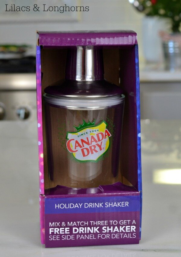 Canada Dry drink shaker