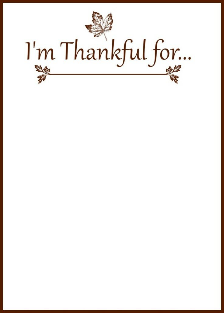 Im Thankful For cards