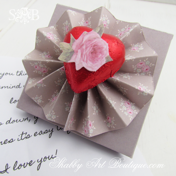 Mini love letters from The Shabby Art Boutique