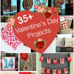 35 plus Valentine's Day projects.