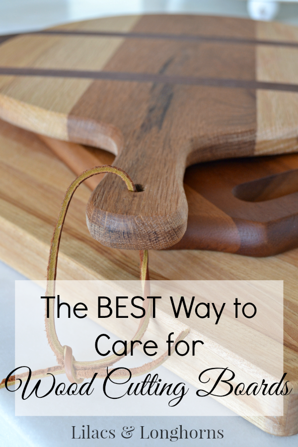 Find out the best way to care for your wood cutting boards.