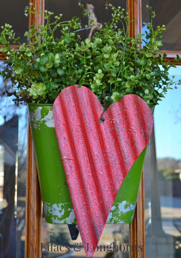 Valentine's day door decor