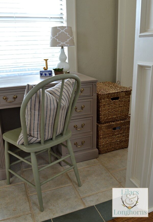 lidded baskets hold extra desk storage