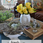 fresh spring vignette