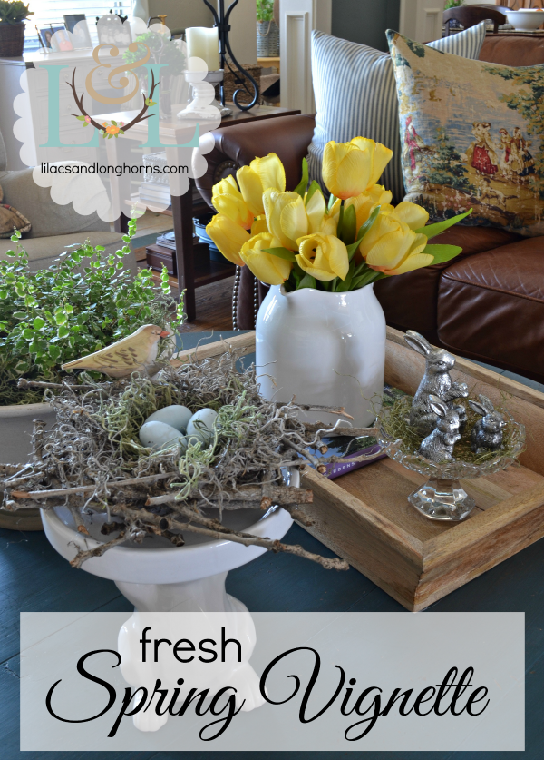 fresh spring vignette