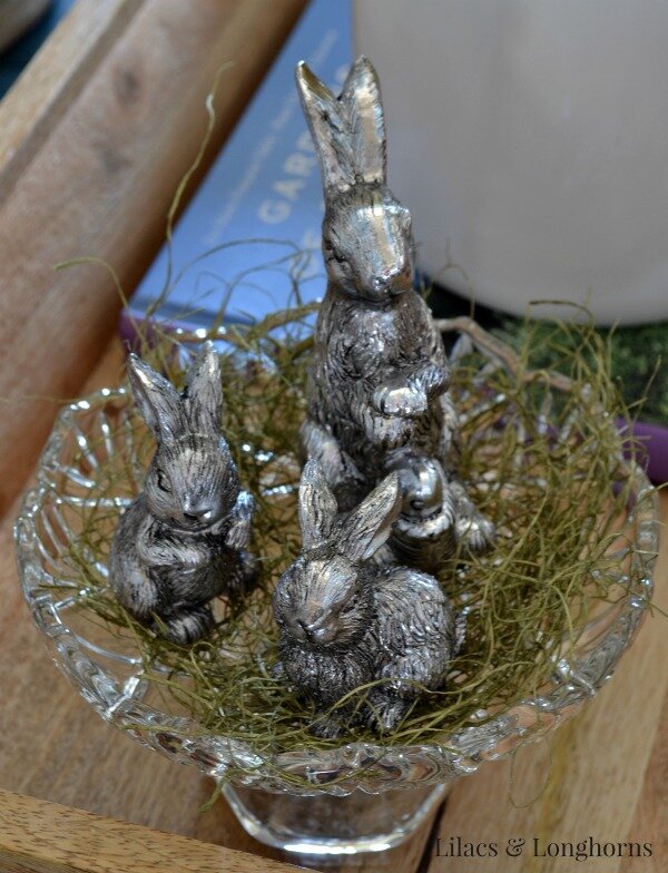 pewter bunnies