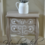 hand painted furniture knock off