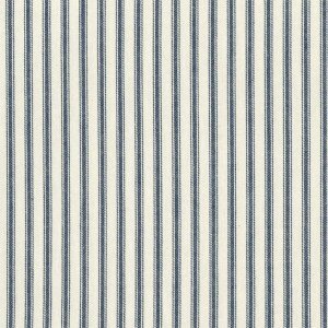 navy woven ticking fabric